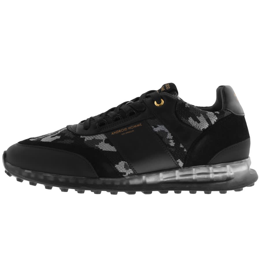 Alternative Image for ProductAndroid Homme Abalone Trainers Black1